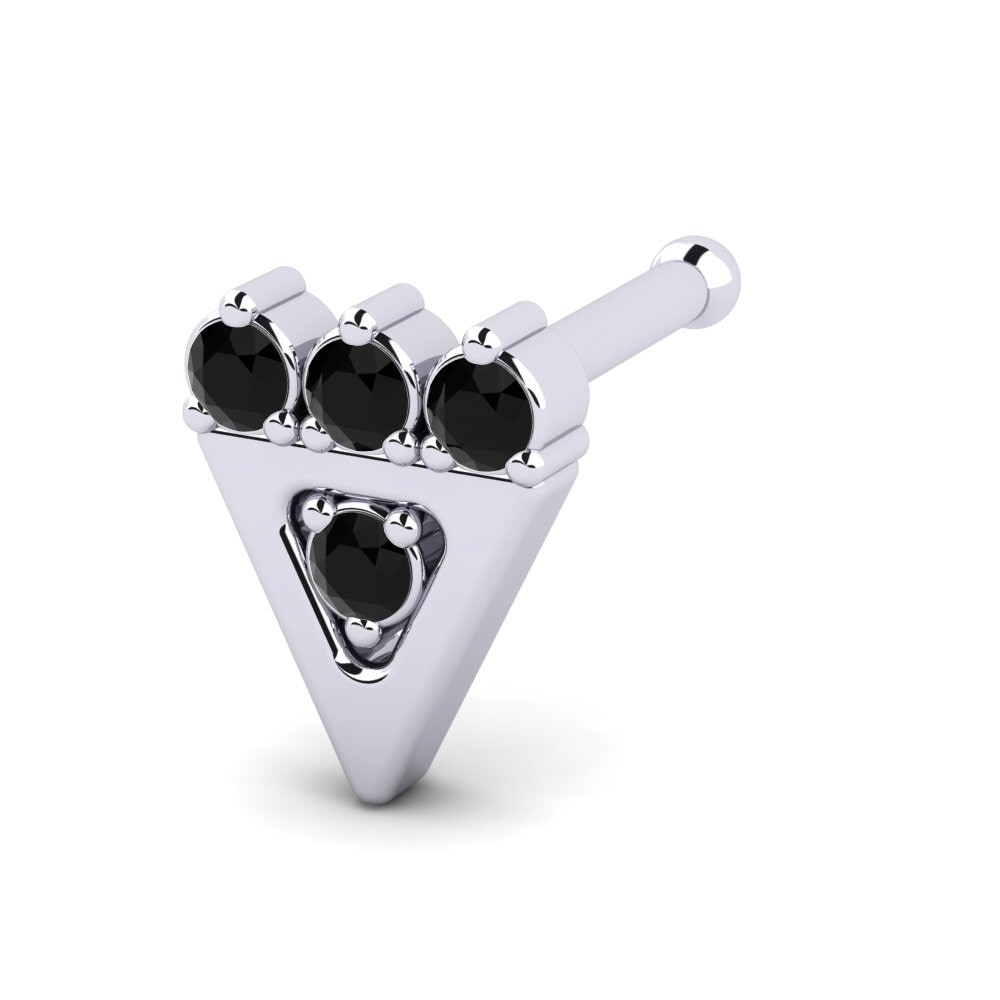 Black Onyx Nose Pin Corneli