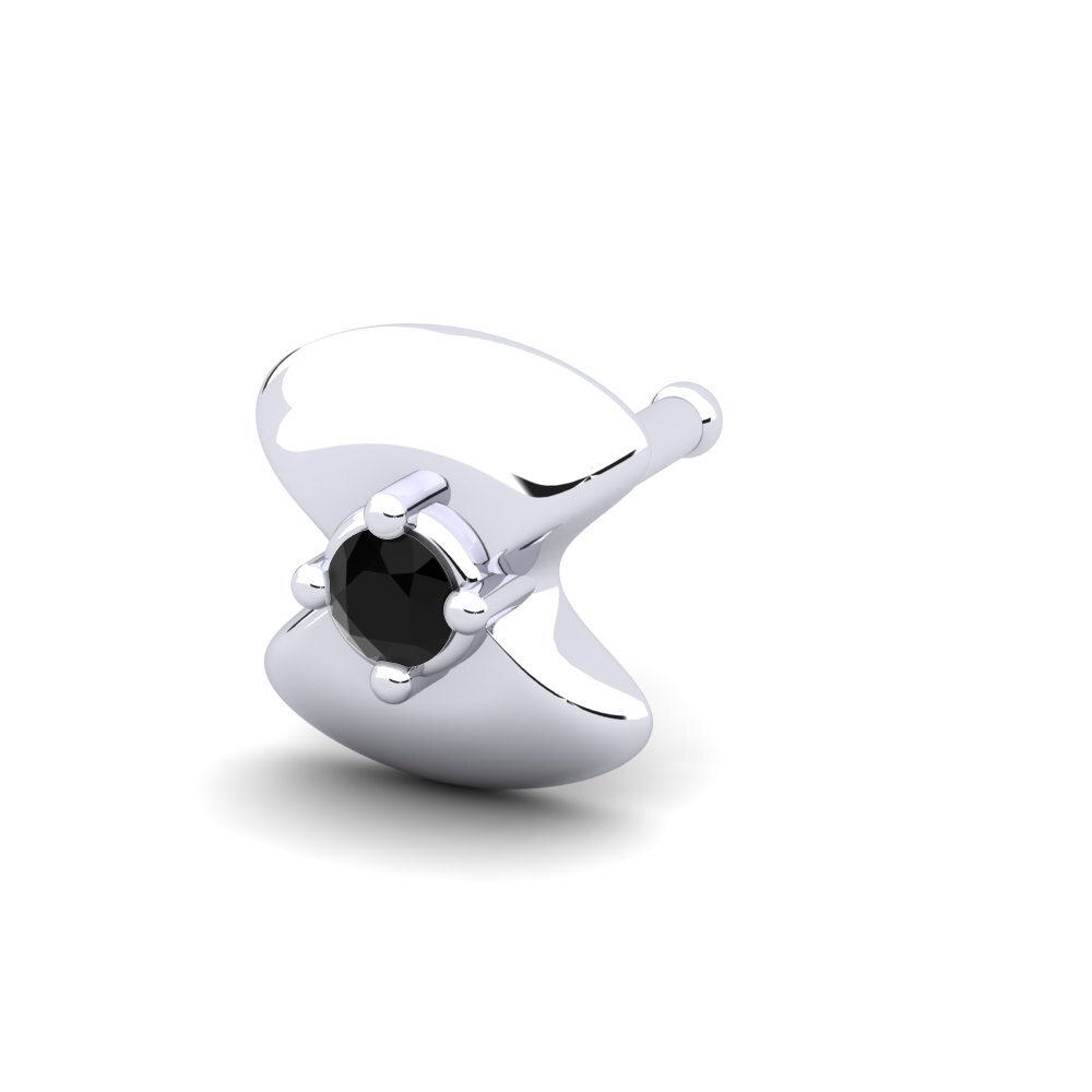 Black Onyx Nose Pin Dagan