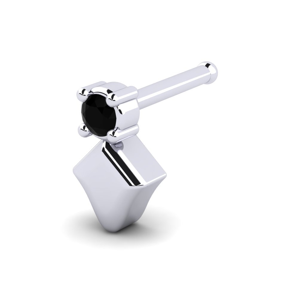 Black Onyx Nose Pin Denniy