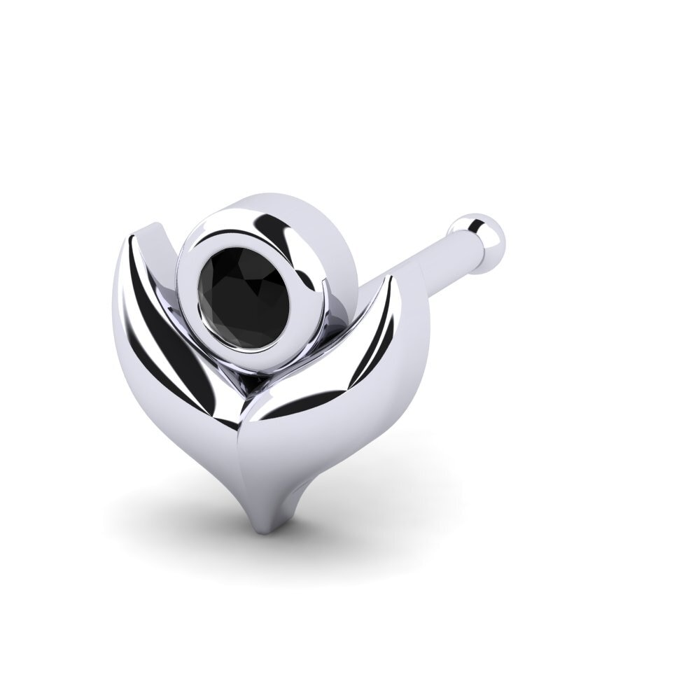 Black Onyx Nose Pin Dorsett