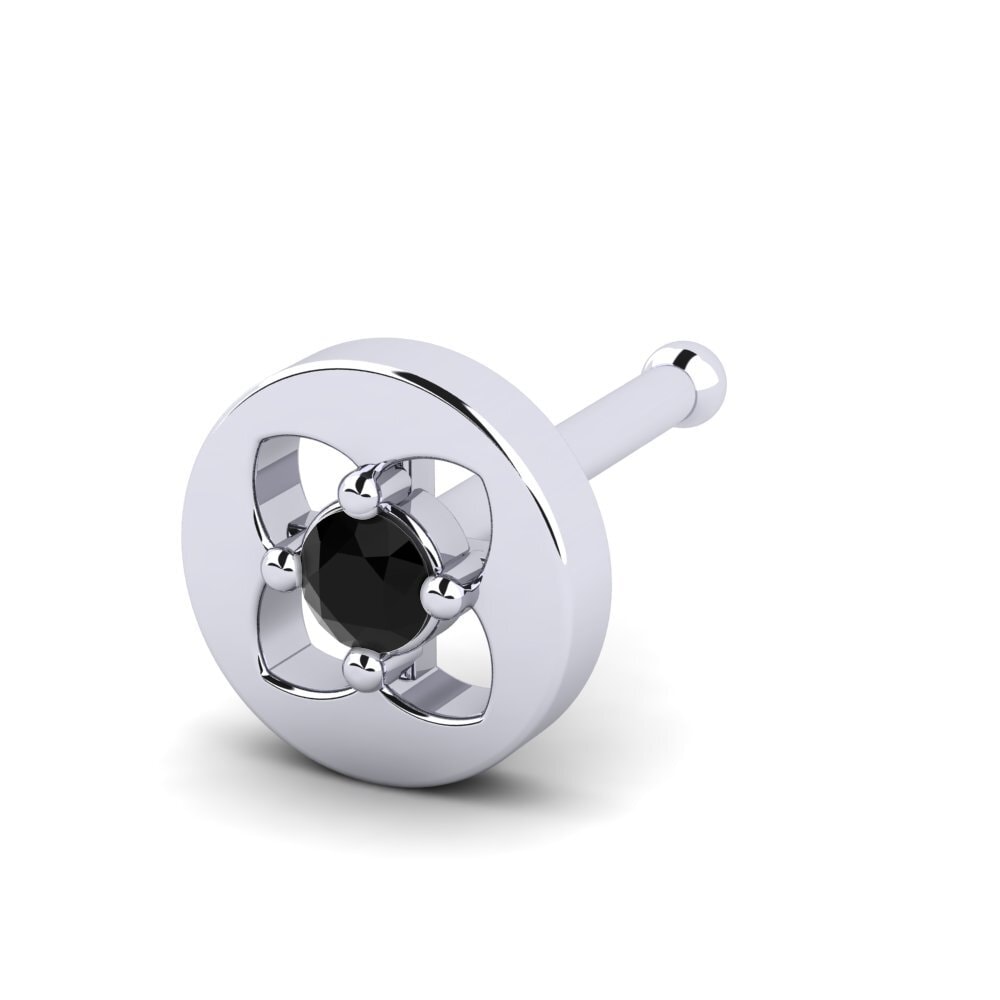 Black Onyx Nose Pin Yate