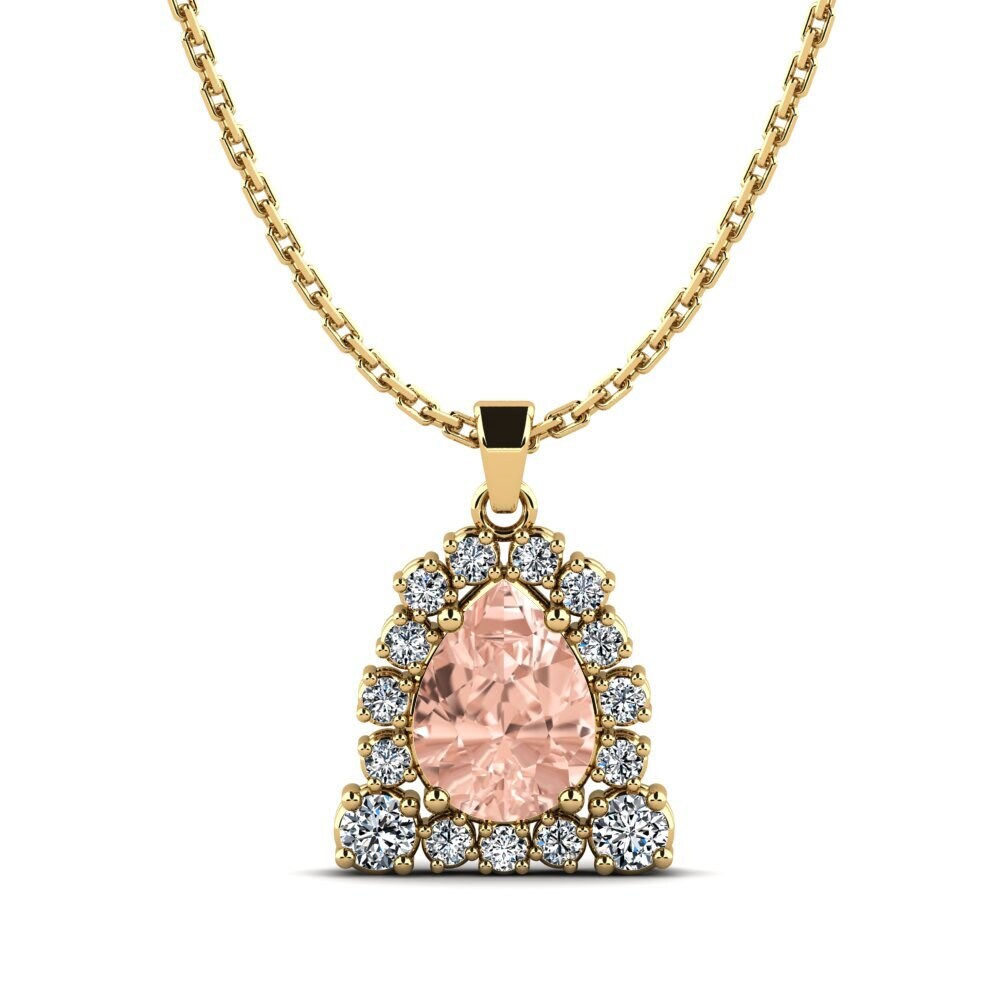 Morganite Women's Pendant Aloes