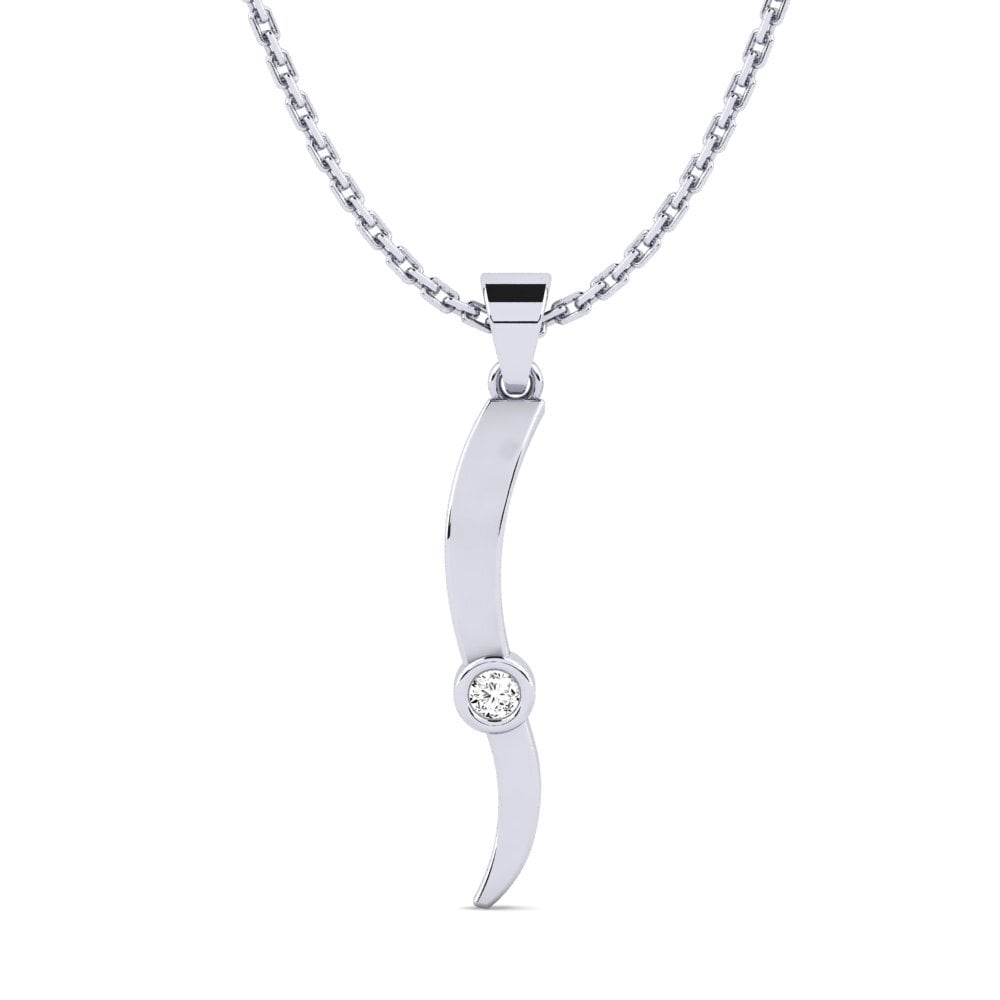 Moissanita Colgante de Mujer Chantilly