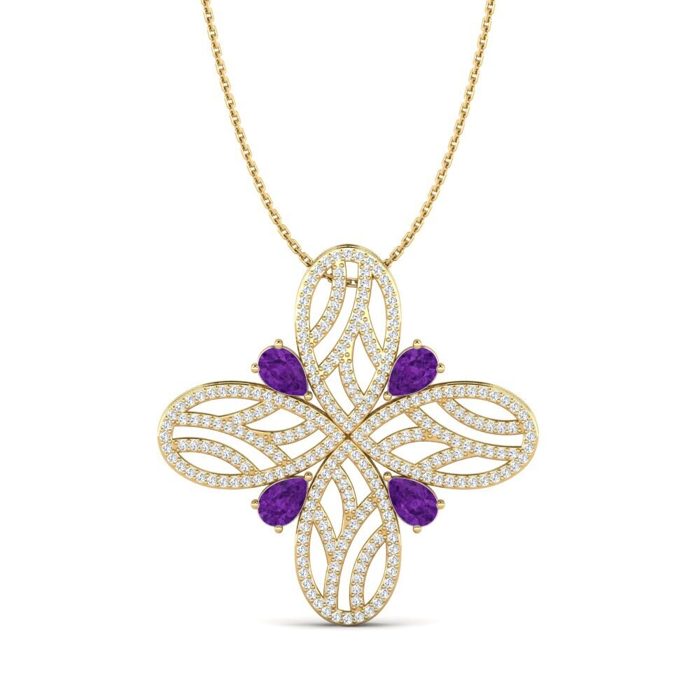 Amethyst Women's Pendant Deera