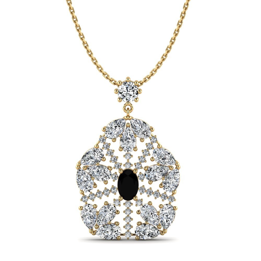 Black Diamond Women's Pendant Evaliana