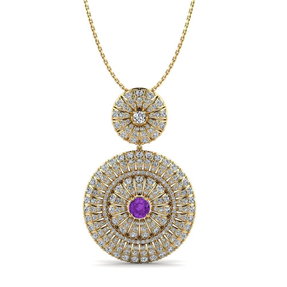 Amethyst Women's Pendant Nixonan