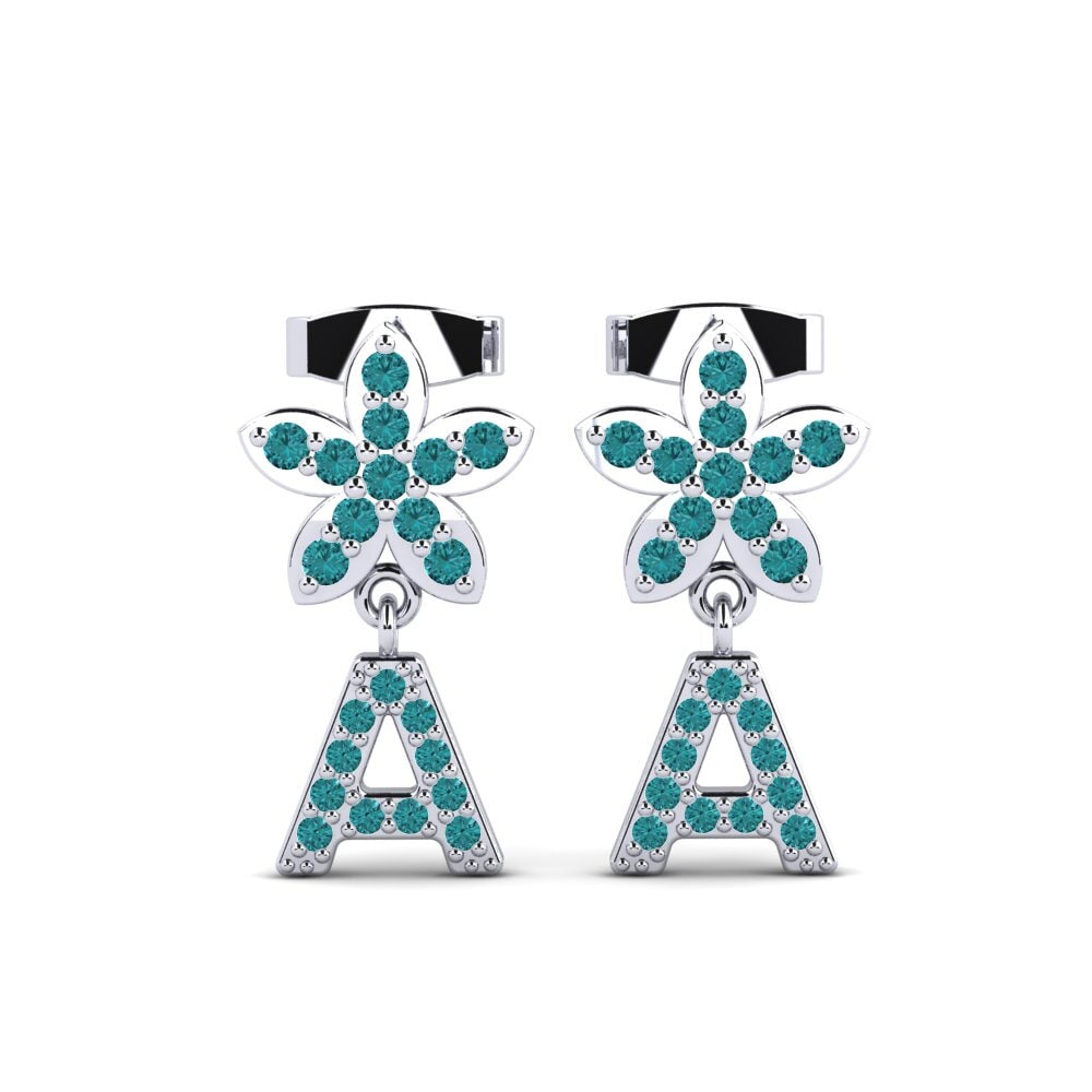 Blue Diamond Women's Earring Miori A