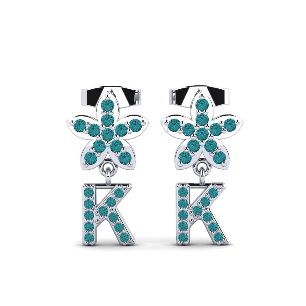 Blue Diamond Women's Earring Miori K