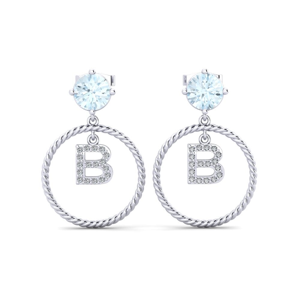 Aquamarine Women's Earring Noss B