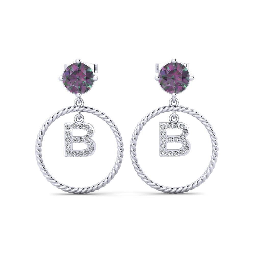 Mystic Topaz Women's Earring Noss B