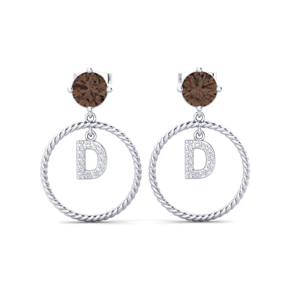 Smoky Quartz Women's Earring Noss D