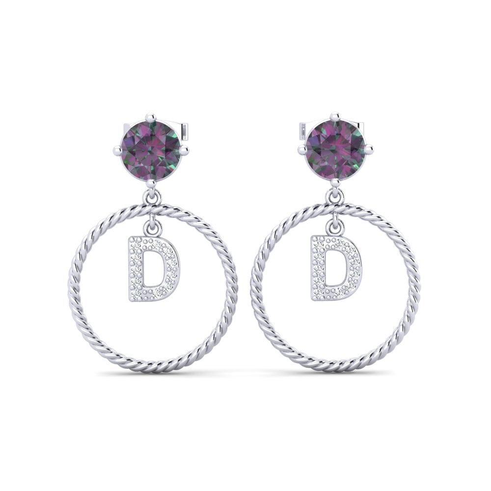 Mystic Topaz Women's Earring Noss D