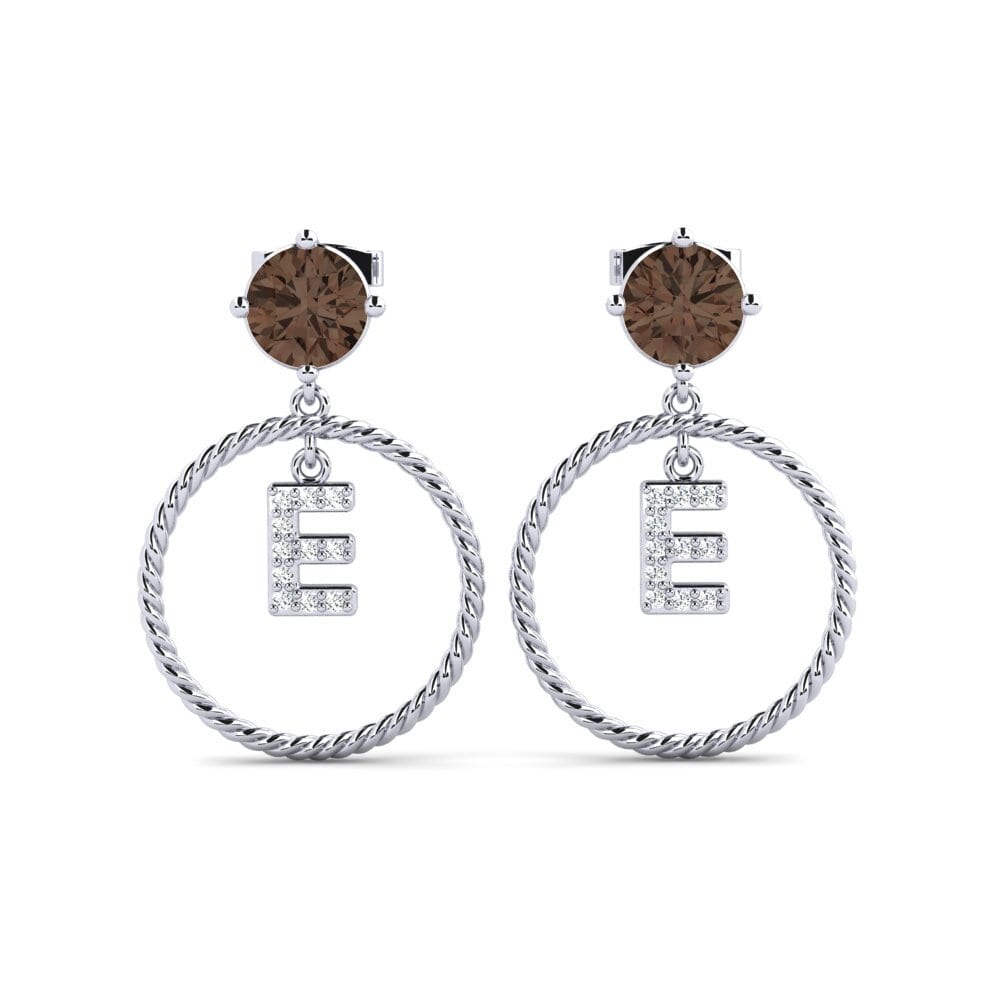Smoky Quartz Women's Earring Noss E