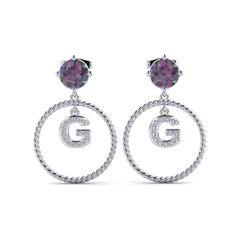 Mystic Topaz Women's Earring Noss G