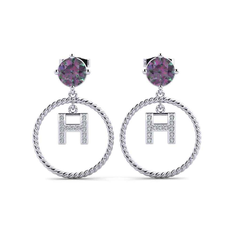 Mystic Topaz Women's Earring Noss H
