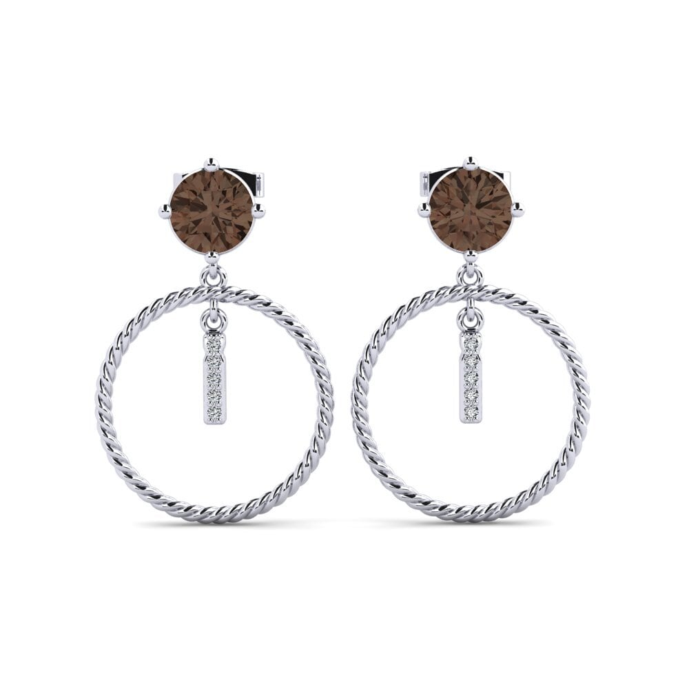 Smoky Quartz Women's Earring Noss I