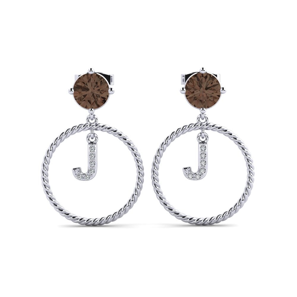 Smoky Quartz Women's Earring Noss J
