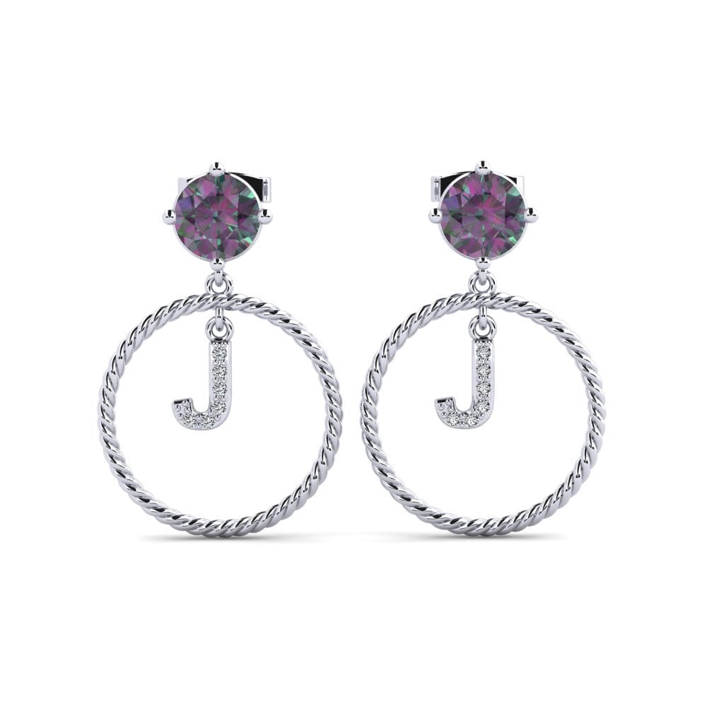 Mystic Topaz Women's Earring Noss J