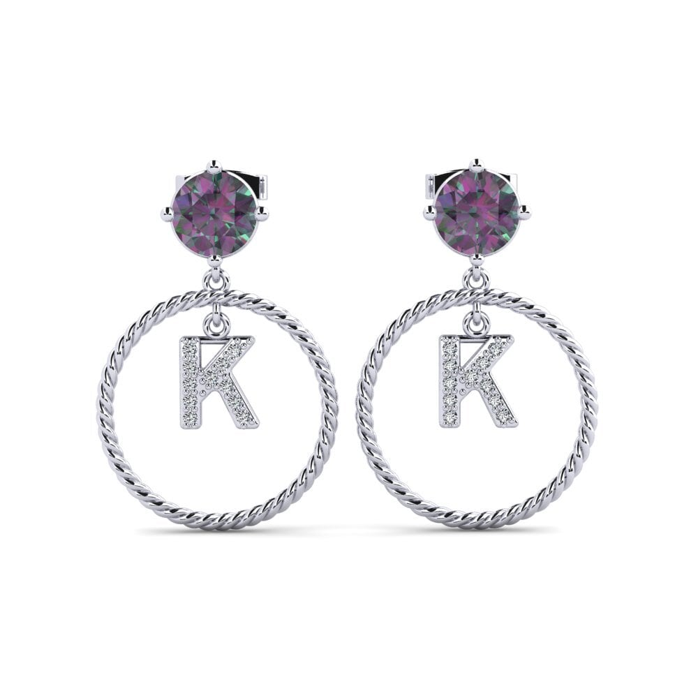 Mystic Topaz Women's Earring Noss K