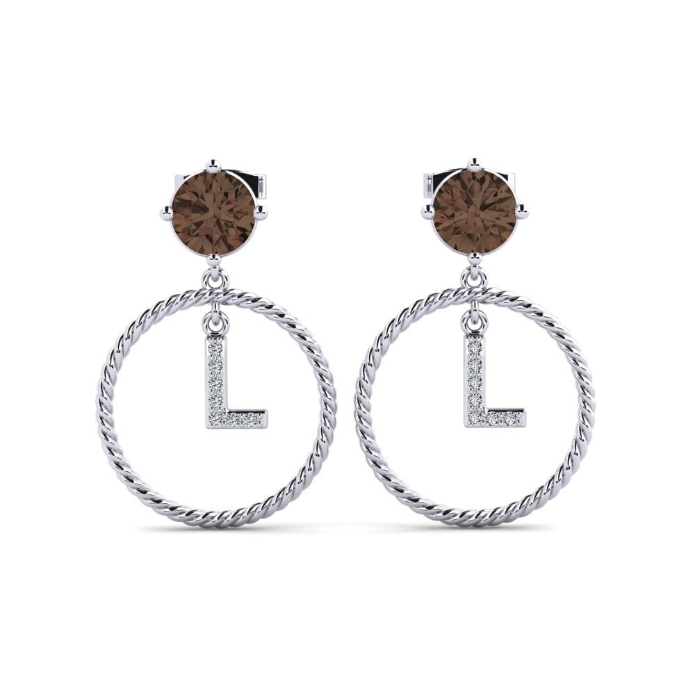 Smoky Quartz Women's Earring Noss L
