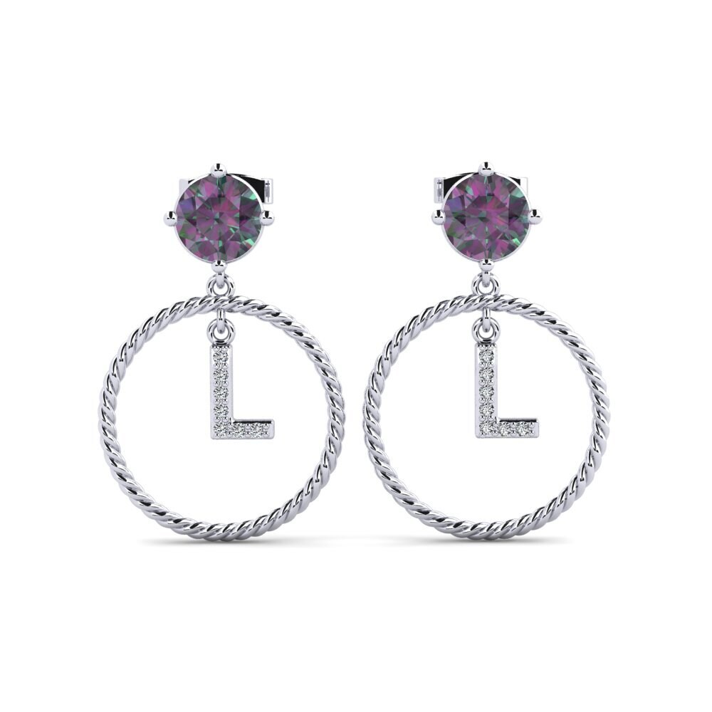 Mystic Topaz Women's Earring Noss L