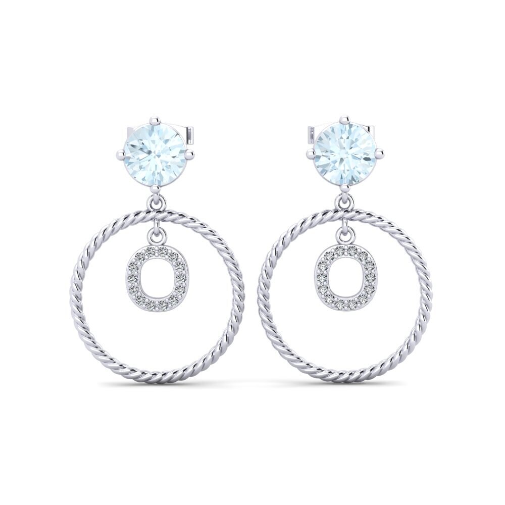 Aquamarine Women's Earring Noss O