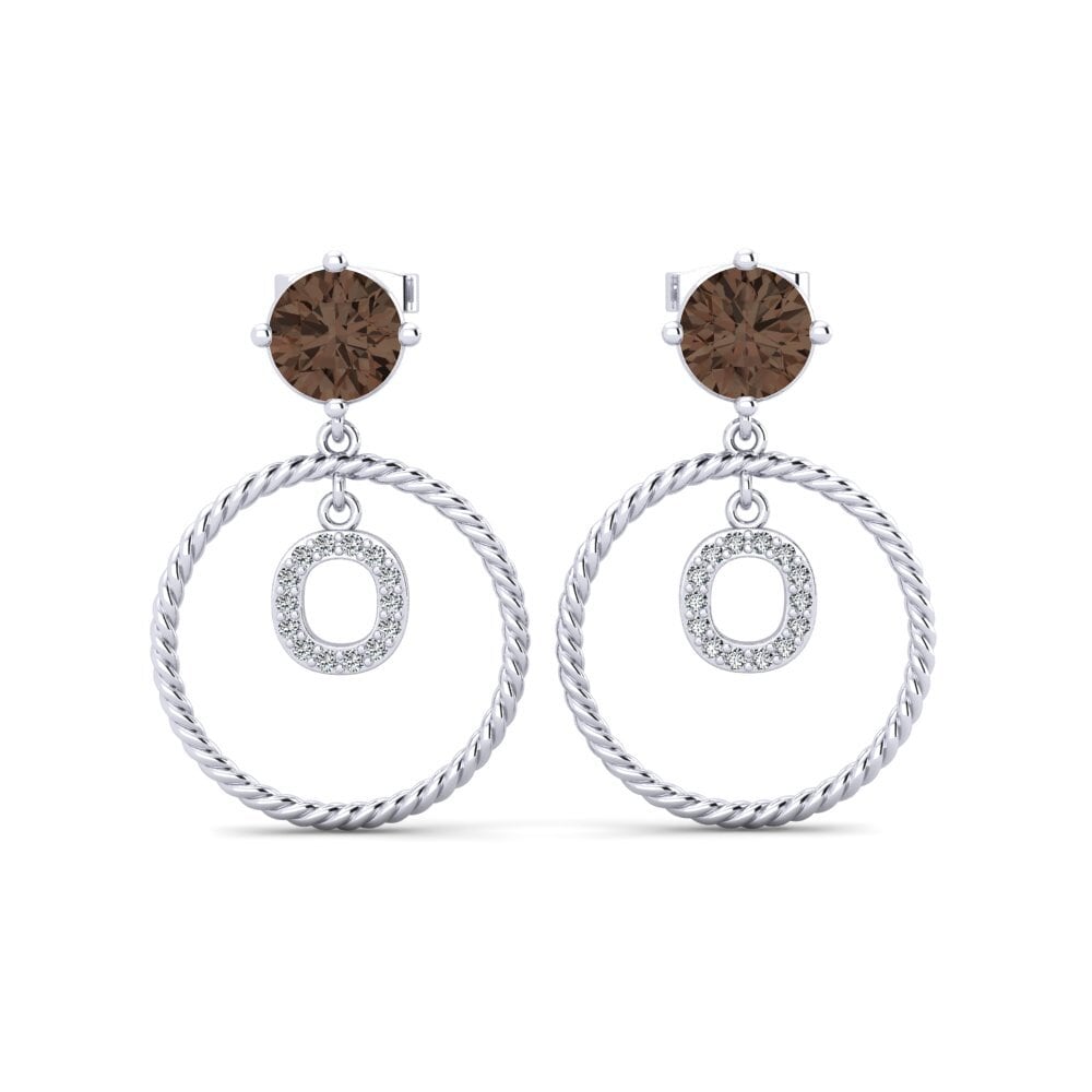 Smoky Quartz Women's Earring Noss O