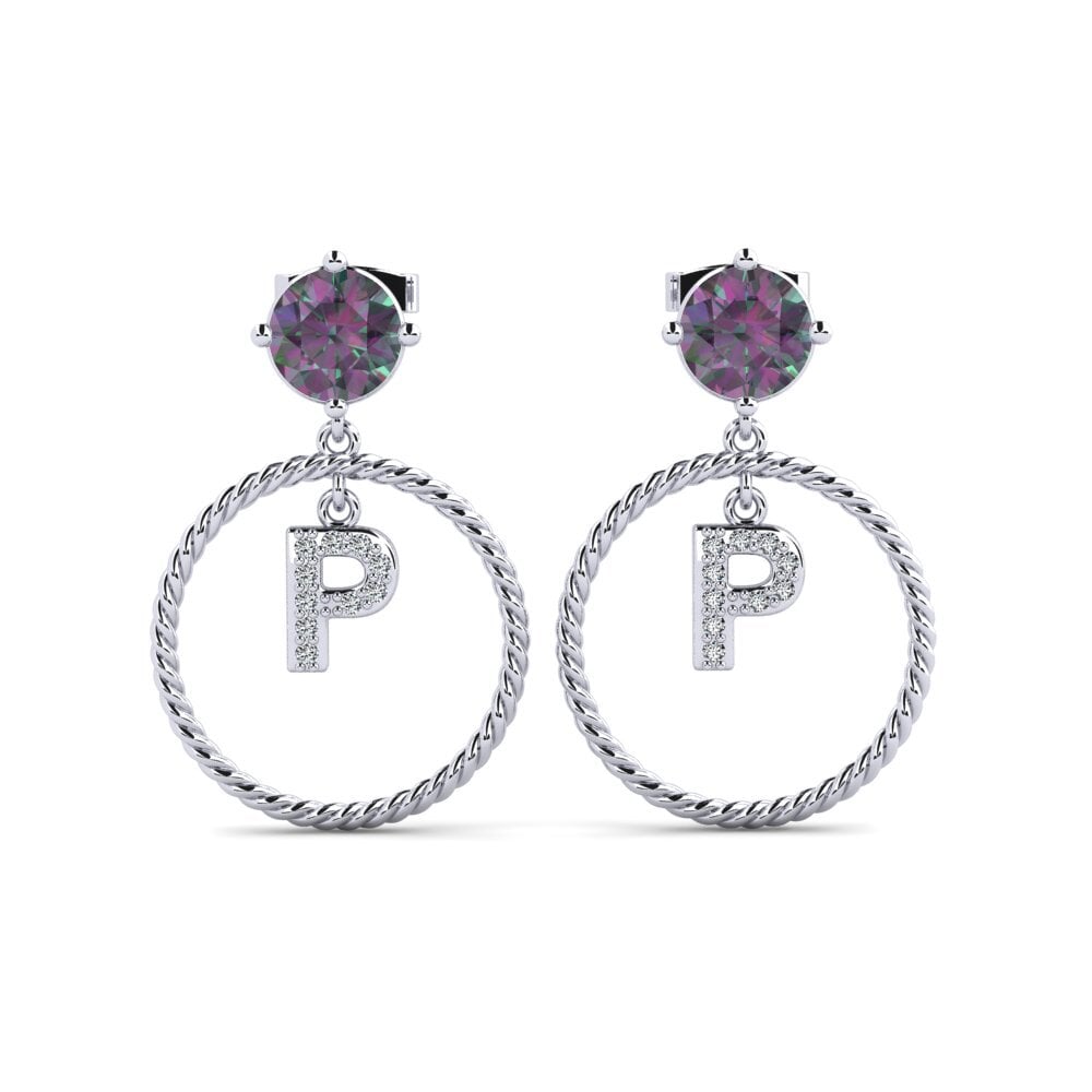 Mystic Topaz Women's Earring Noss P