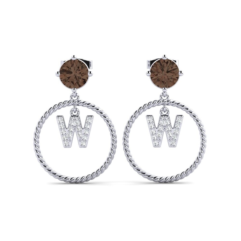 Smoky Quartz Women's Earring Noss W