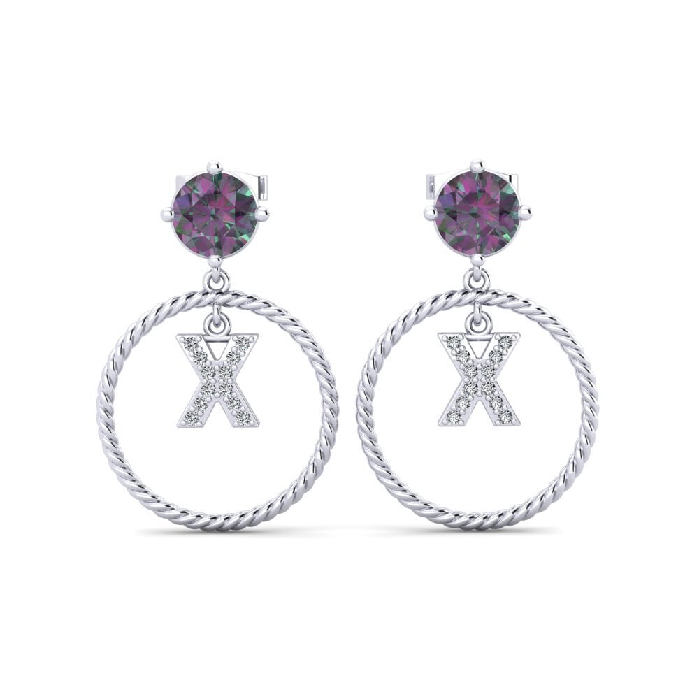 Mystic Topaz Women's Earring Noss X