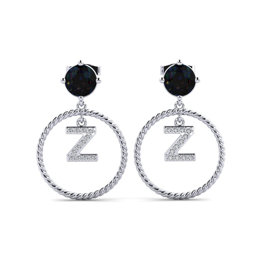 Black Opal Women's Earring Noss Z