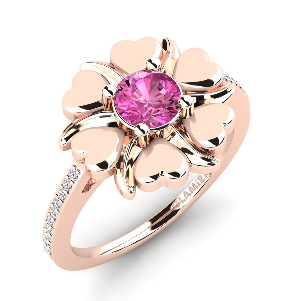 Pink Topaz Ring Cellenam