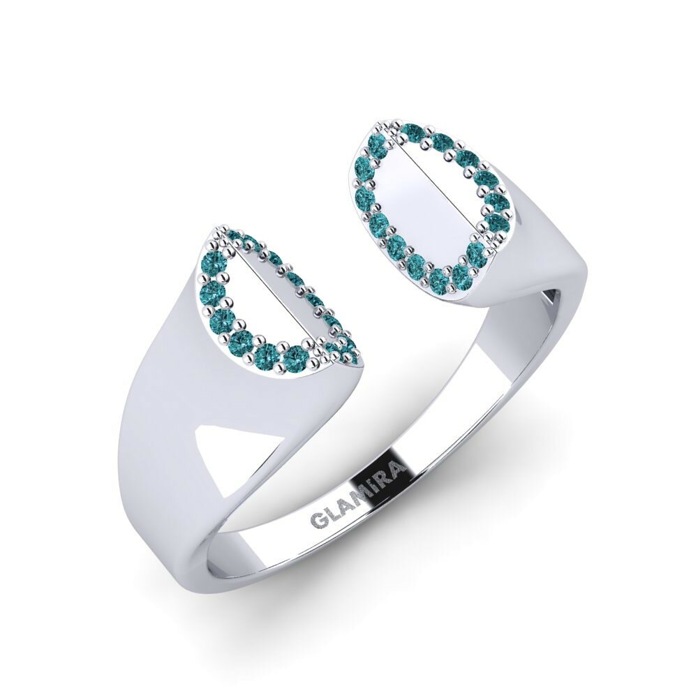 Blue Diamond Ring Coqueluce