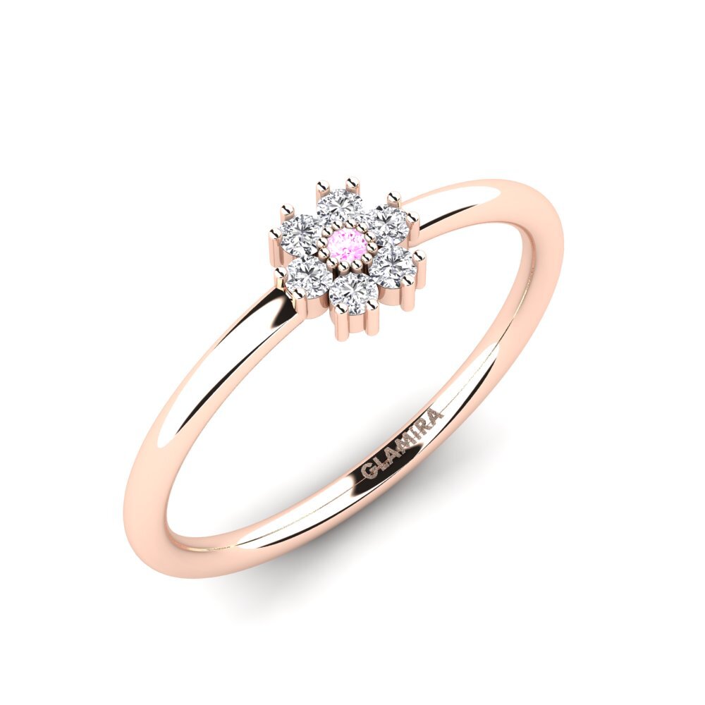 Pembe Safir Yüzük Diseura