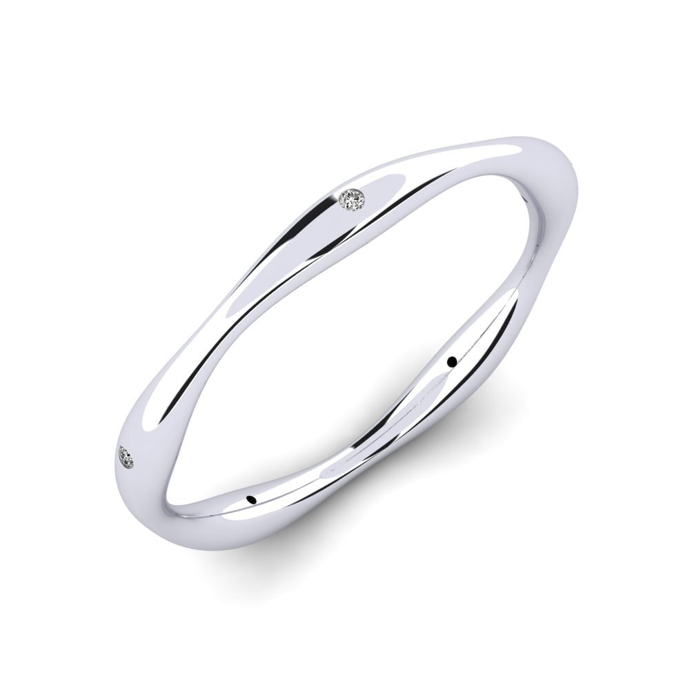Moissanit Ring Dissous