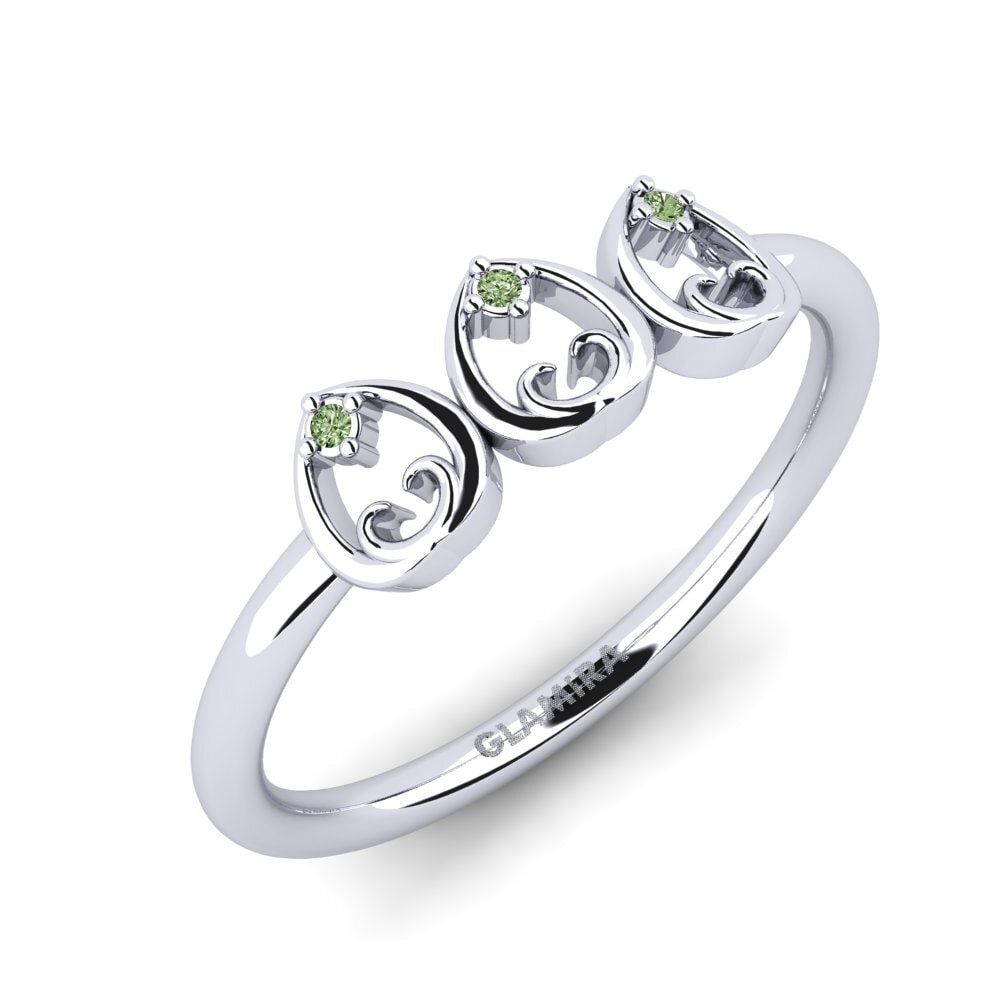 Diamante Verde Anel Generaux