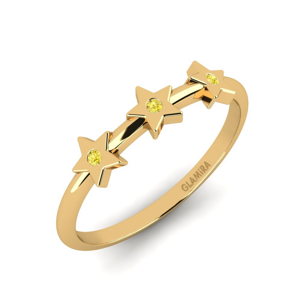 Yellow Sapphire Ring Mandoline