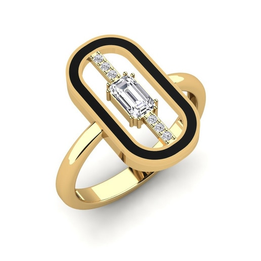 Ring Pericolo 585 Yellow Gold & Diamond