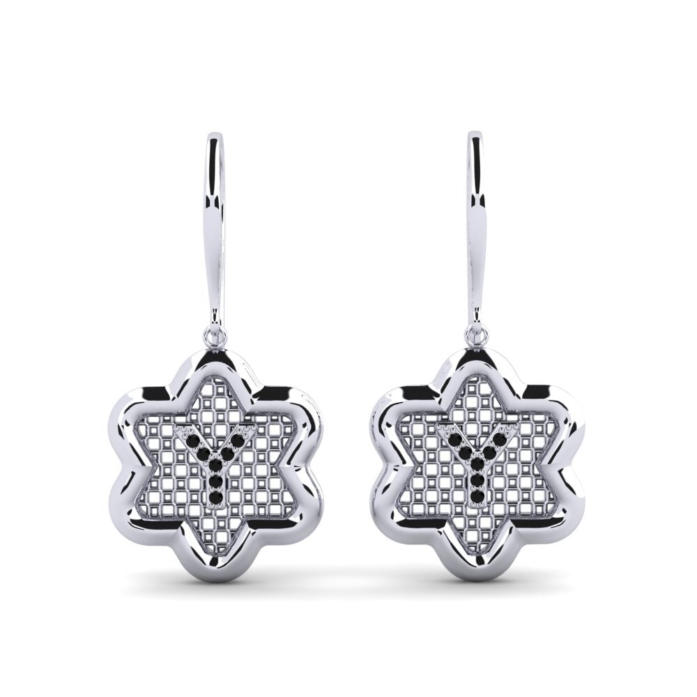 Black Diamond Women's Earring Girandole Y