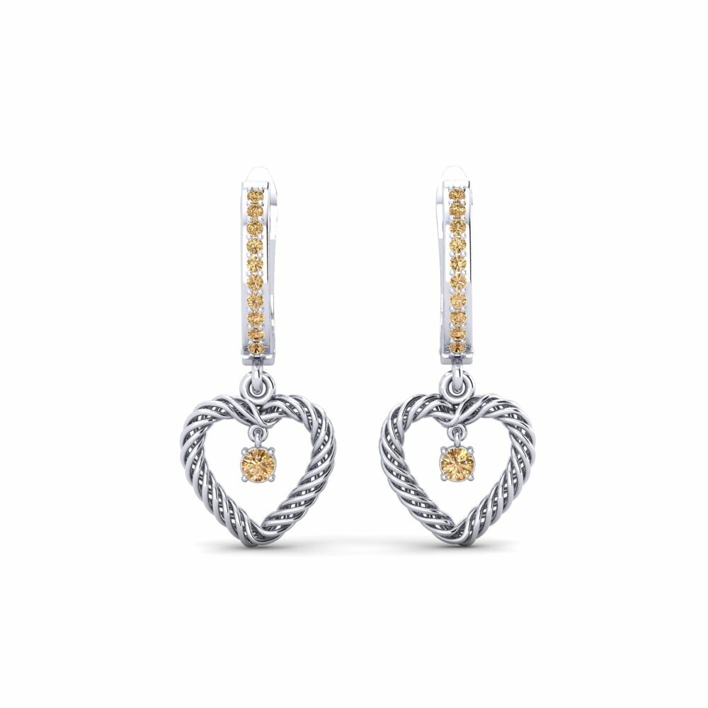 Diamante Marrón Pendiente de mujer Meubles