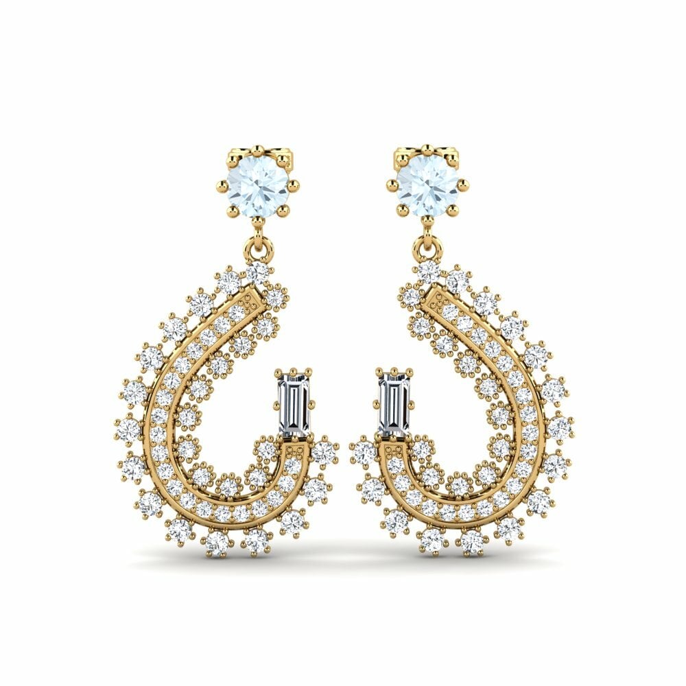 18ct Yellow Gold Women's Earring Narada