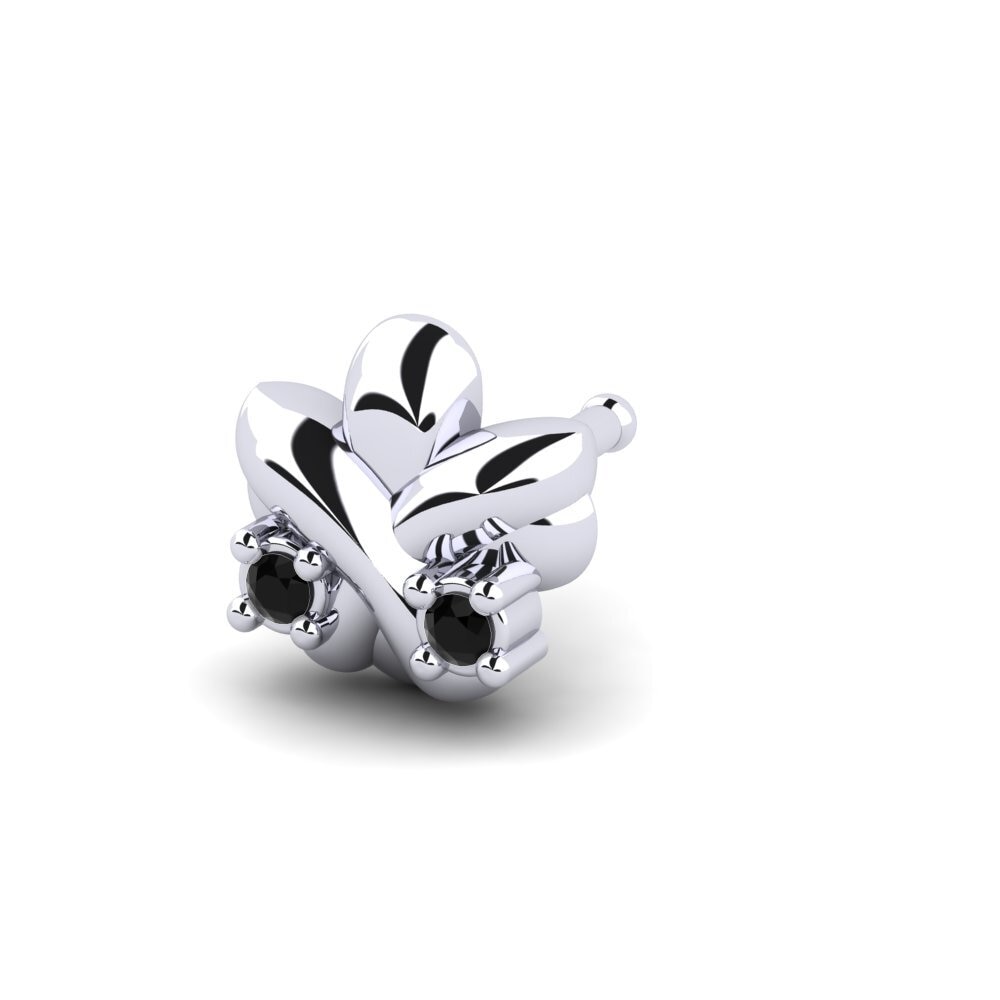 Black Onyx Nose Pin Arelya