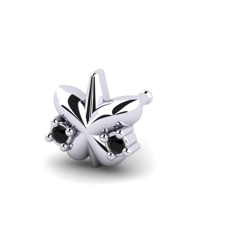 Black Onyx Nose Pin Azelya