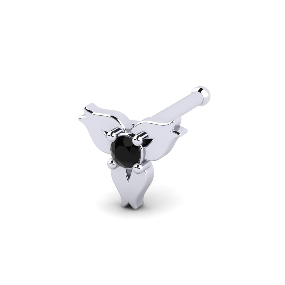 Black Onyx Nose Pin Biltoni