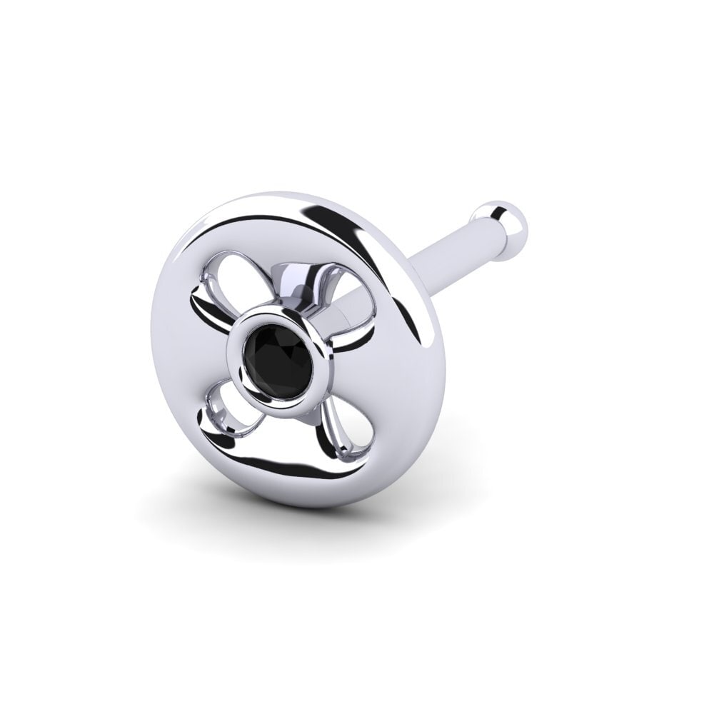 Black Onyx Nose Pin Coursiero