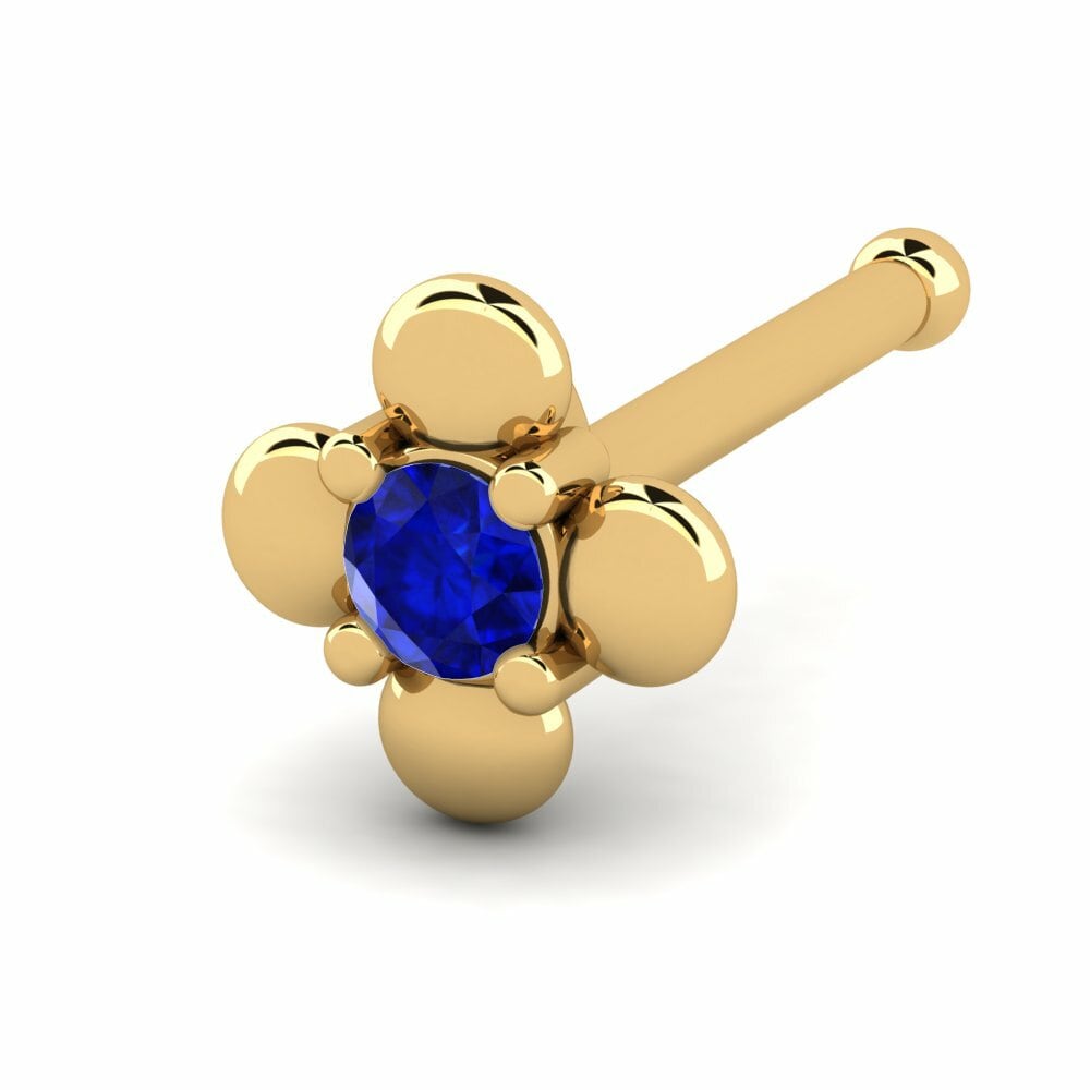 Sapphire Nose Pin Ethelyn