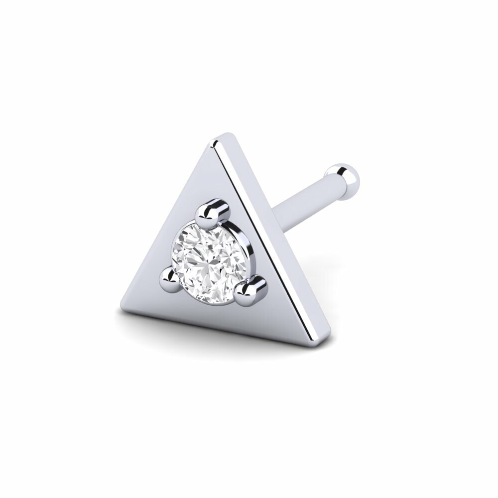 Diamant-saffier Neus Pin Flati