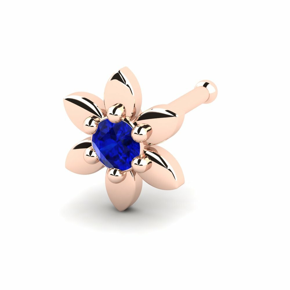 Saffier Neus Pin Flitted