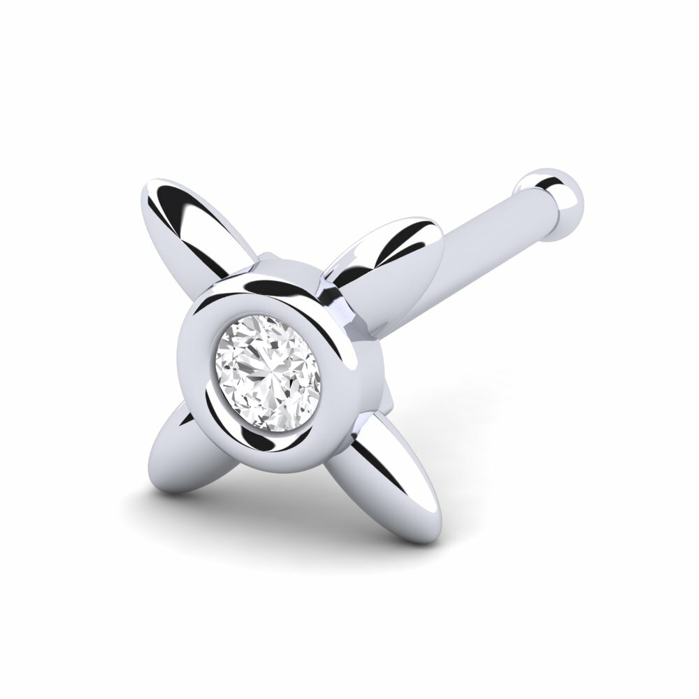 Diamant-saffier Neus Pin Zyten