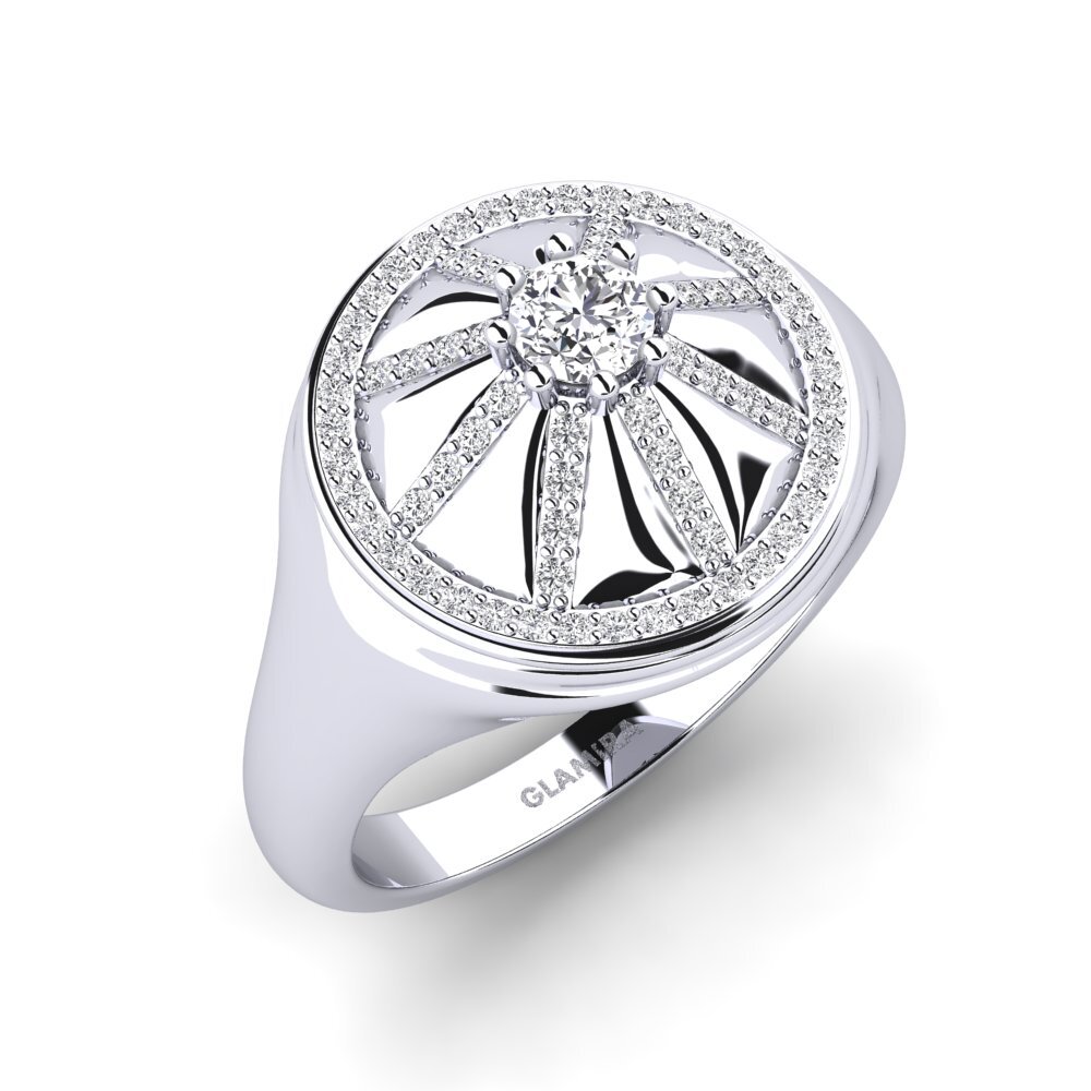 thumbnail image 2 of 9ct White Gold Men's Single Hoop Earring | 18x3mm Round | UK 375 Stamped | Ace Jewellery 2 of 6